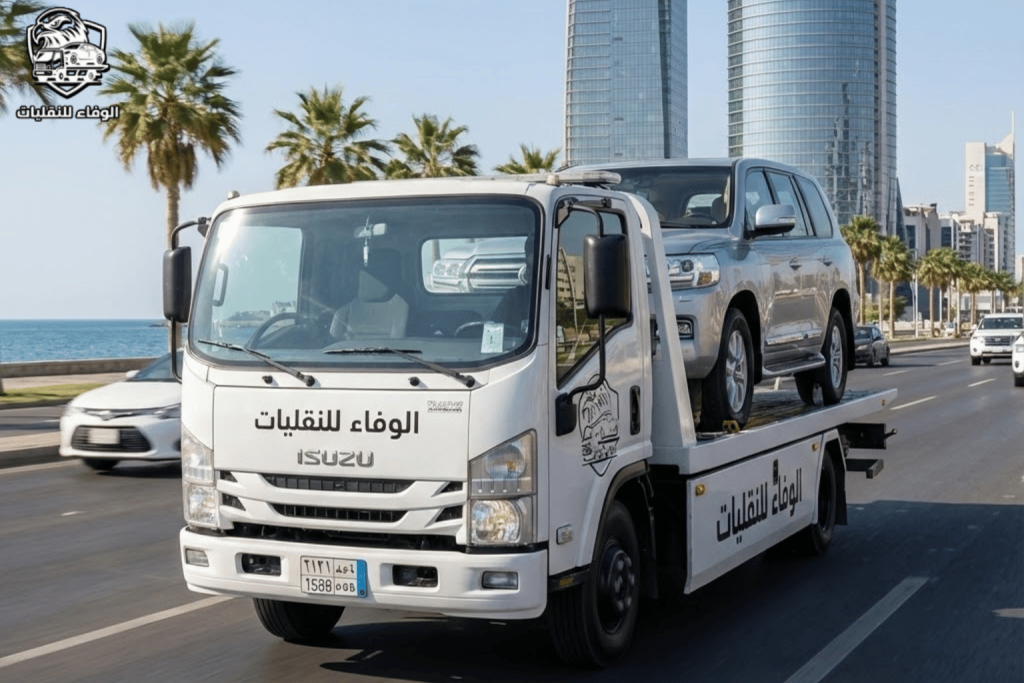 نقل سيارات بجدة - مؤسسة الوفاء للنقليات