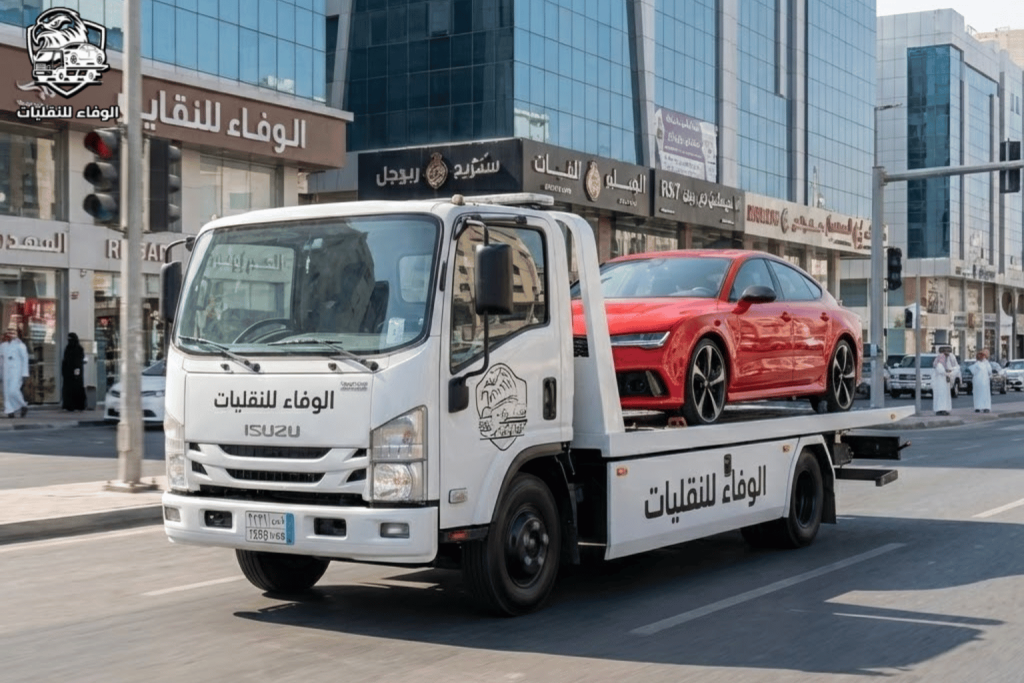 نقل سيارات بجدة - مؤسسة الوفاء للنقليات