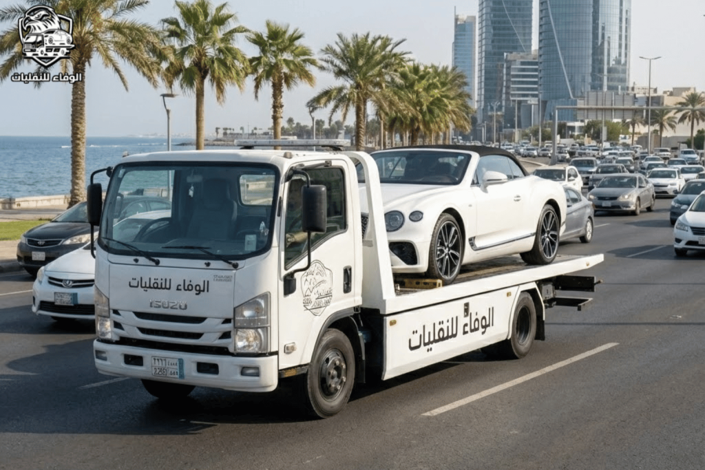 خدمة نقل السيارات المعطلة