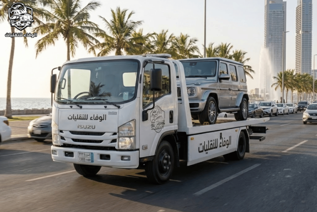 خدمة نقل السيارات المعطلة